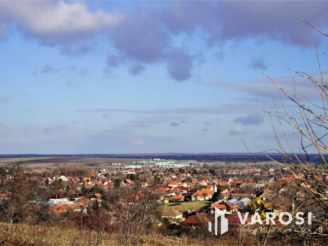 Nyúli, panorámás telek, szőlővel eladó!