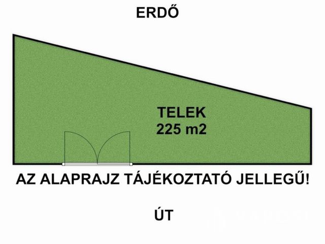 Közműves körbekerített telek Szanazugban!